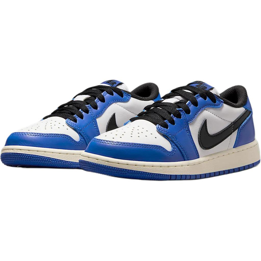 Air Jordan 1 Retro Low OG GS Game Royal Kids Sneakers Blue White Black CZ0858-140