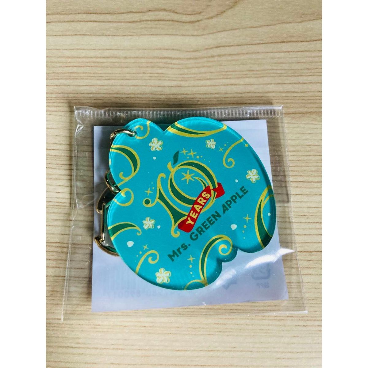 Used Mrs. GREEN APPLE Landmark Acrylic Keychain Mrs. Niigata