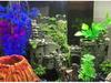 Resin Fish Tank Ornament: Western Castle Cave with Oxygen Feature