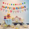 Children's Happy Birthday Banner: Bunting Garland for Boys & Girls Party Decoration