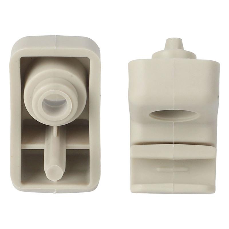 2Pcs Auto /Sun /Visor /Clip Hook /Bracket Hanger 735411088 For Fiat Grande Punto Replacement Sun Visor Clip Holder Hook