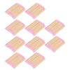 10 Bags Dual-End Pointed Cleaning Tip Swabs Manicure Cotton Stick  Eyeliner & Cosmetic Touch-Up Work