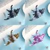 Vibrant Conch Charm Hair Claw Hairpin For Women Summer Vacation Headdress Securely Hold Beach Styling Tool
