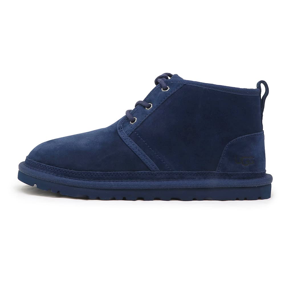 UGG Suede NEUMEL Boots Men's (New Navy, 29-point, 0-centimeter measurement) [Used]