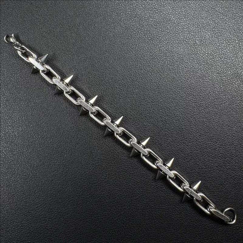 Spike Necklaces Hip-Hop Gothic Punk Style Barbed Chain Collar Choker For Men Women Girls Jewelry Accessory