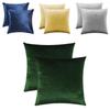 High-quality Polyester Velvet Cushion Cover Available In Various Sizes And Rich Color Options