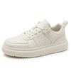 Fashion Street Style Casual Shoes Leisure Walk Leather Mens Sneakers Stylish Trend Skateboard Footwear New Outdoor Male Tenis Masculino