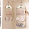 Underwear Hanging Storage Bag Household Socks Storage Net Wardrobe Hanging Hook Net Bag Portable Clothing Storage Mesh Bag