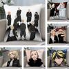 TTokyo RevengerR Anime Cushion Cover Plush Fabric Soft DoubleSided Printed Sofa Warm Winter Home Child Gift Pillow Case