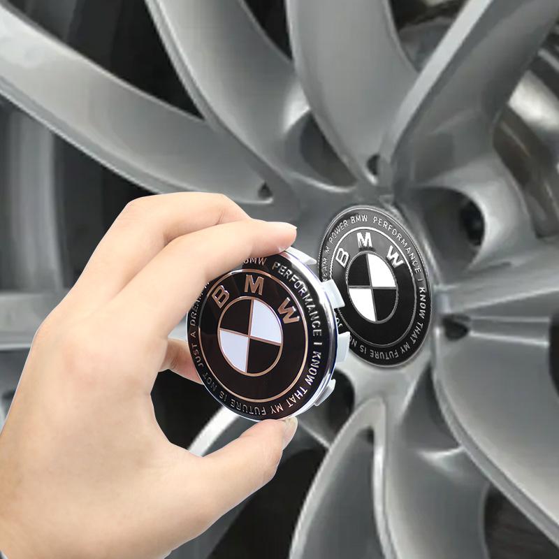 4Pcs 56/68mm Car Wheel Center Hub Cap Auto Accessories For BMW M Performance E90 E36 E39 E46 E60 F10 F30 G20 G21 G30 F15 X5 G11