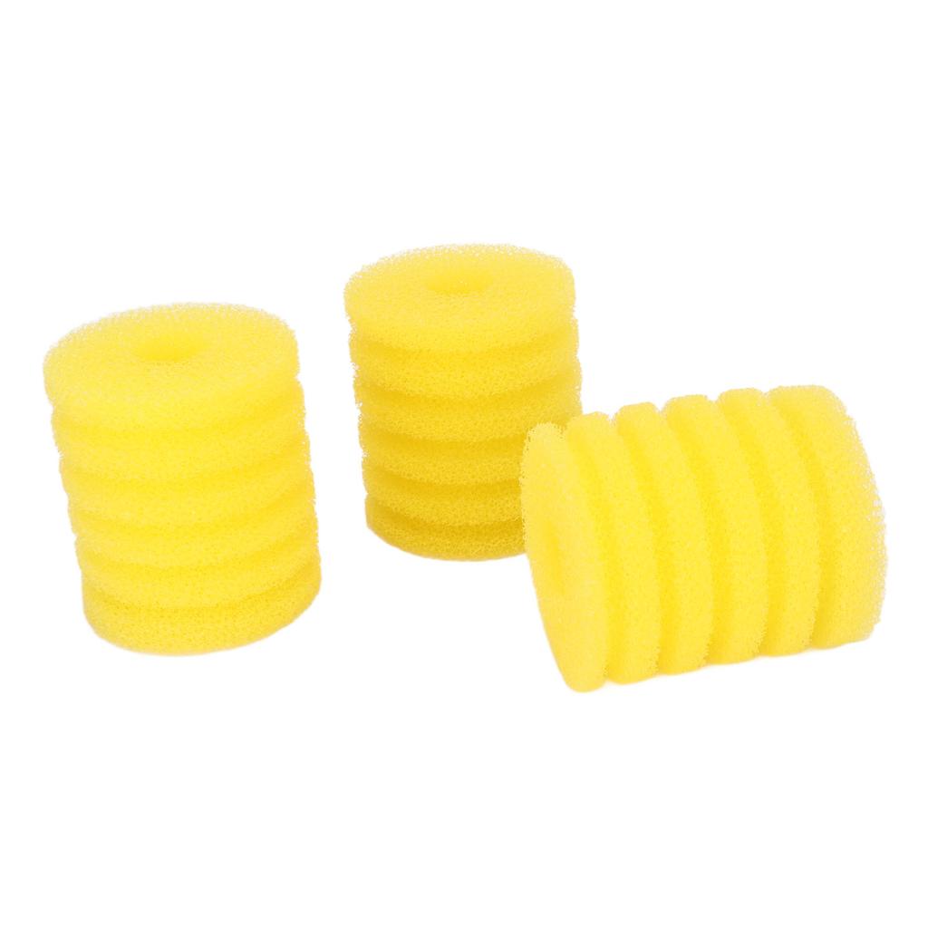 3Pcs Aquarium Filter Sponge Fish Tank Cylindrical Filter Foam Sponge Rolls Filter Accessories for Fish Tank