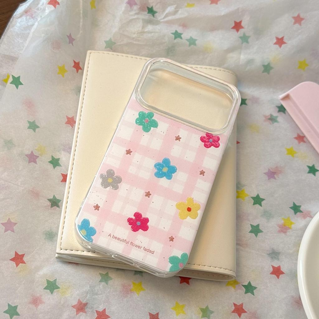 Artistic Flower Phone Case for iPhone 16, iPhone 17, and iPhone 17 Pro Max