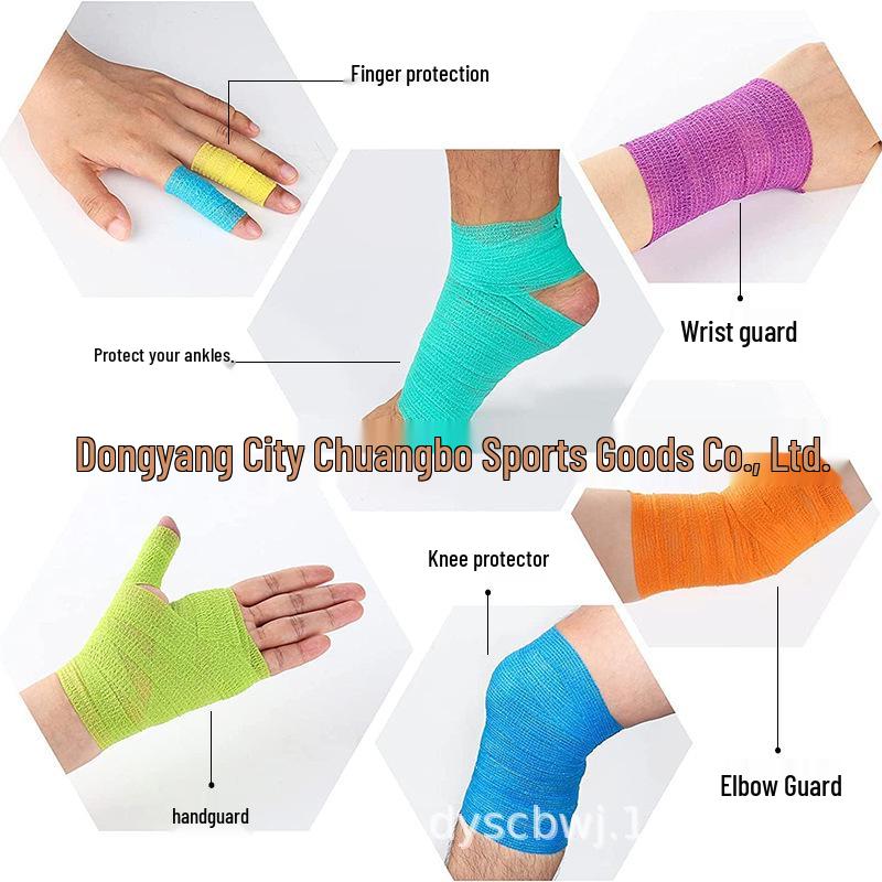High-Elasticity Self-Adhesive Sports Bandage Set