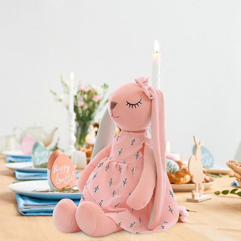 Kawaii Rabbit Plush Toy Stuffed Animal Toy Rabbit Plush Toy Rabbit Doll Long Ears Cute Plush Toy
