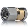 Rotating nozzle N11 (3 holes at the back), for cleaning sewers with a 1/4F hose for a pressure washer