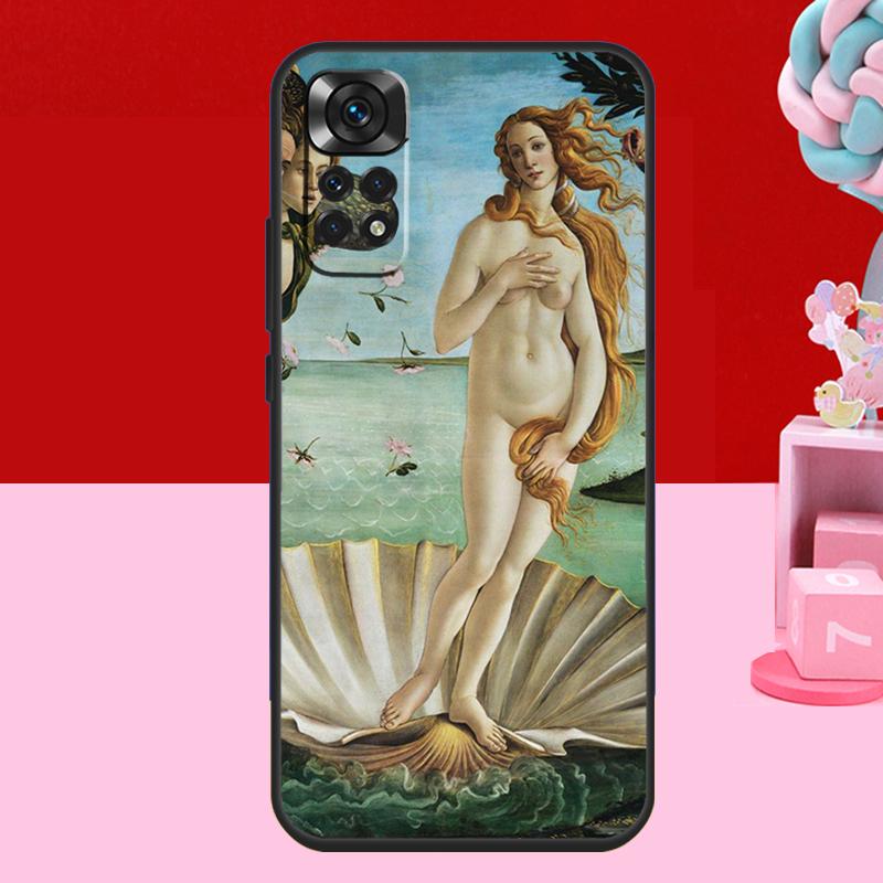 

Художественная картина Рождение Венеры Чехол для Xiaomi Redmi Note 12 Pro Turbo Note 11 9 8 10 Pro 9S 10S 11S 12S 9C 10C 12C Обложка Redmi Note 12 Pro 5G