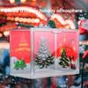 Christmas Storage Box Acrylic Transparent Blind Box Toy Storage Display Box Storage Box Jewelry Makeup Organizer Home Storage