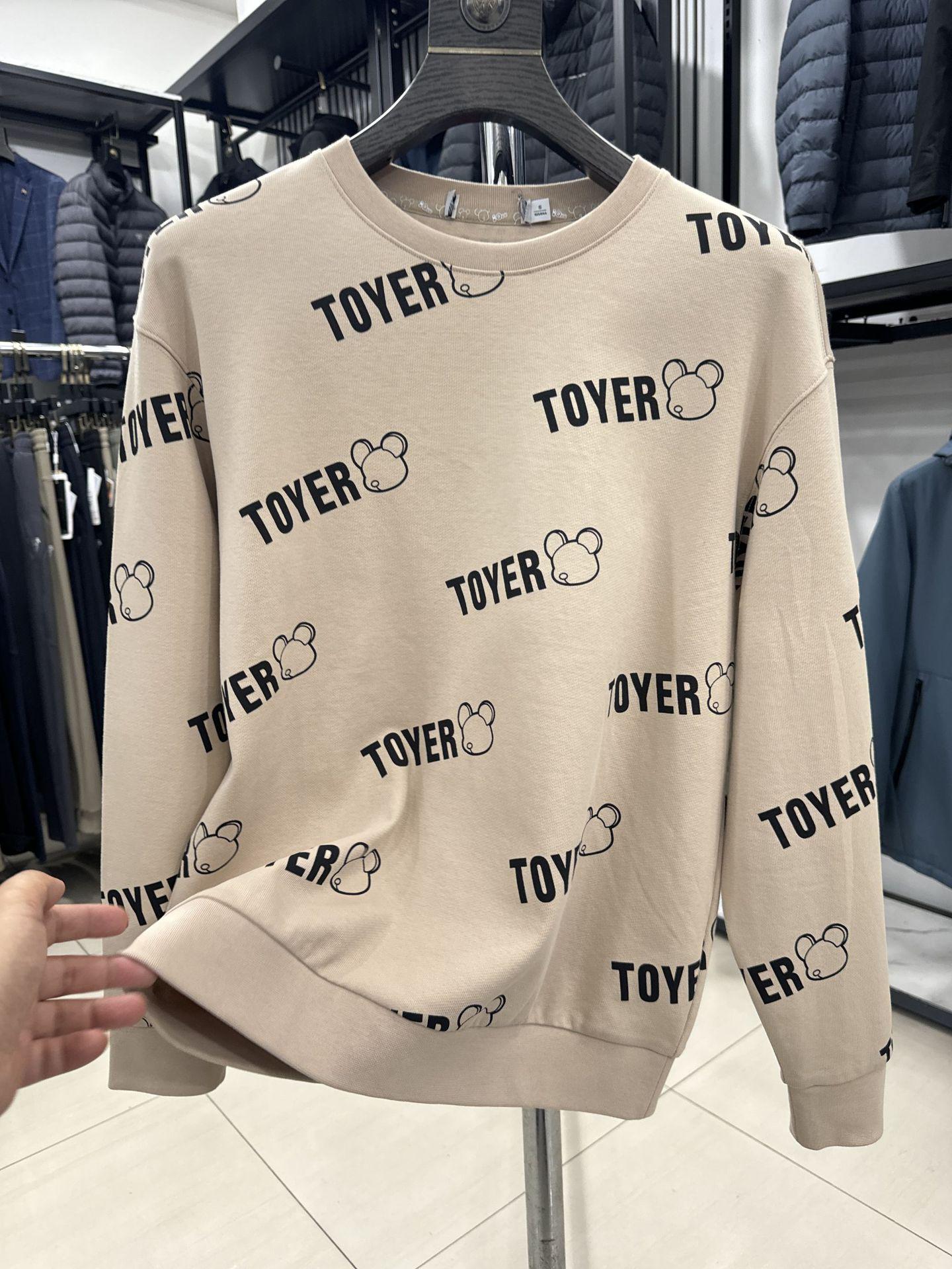 

Hai Jia Autumn Cotton Print Warm Round Neck Sweatshirt 3U111A Size 180 for 165-180 lbs