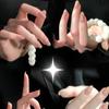Nude Boiled Water Ganlu Temple Manicure: Simple, Versatile, Pure Desire Nail Pieces