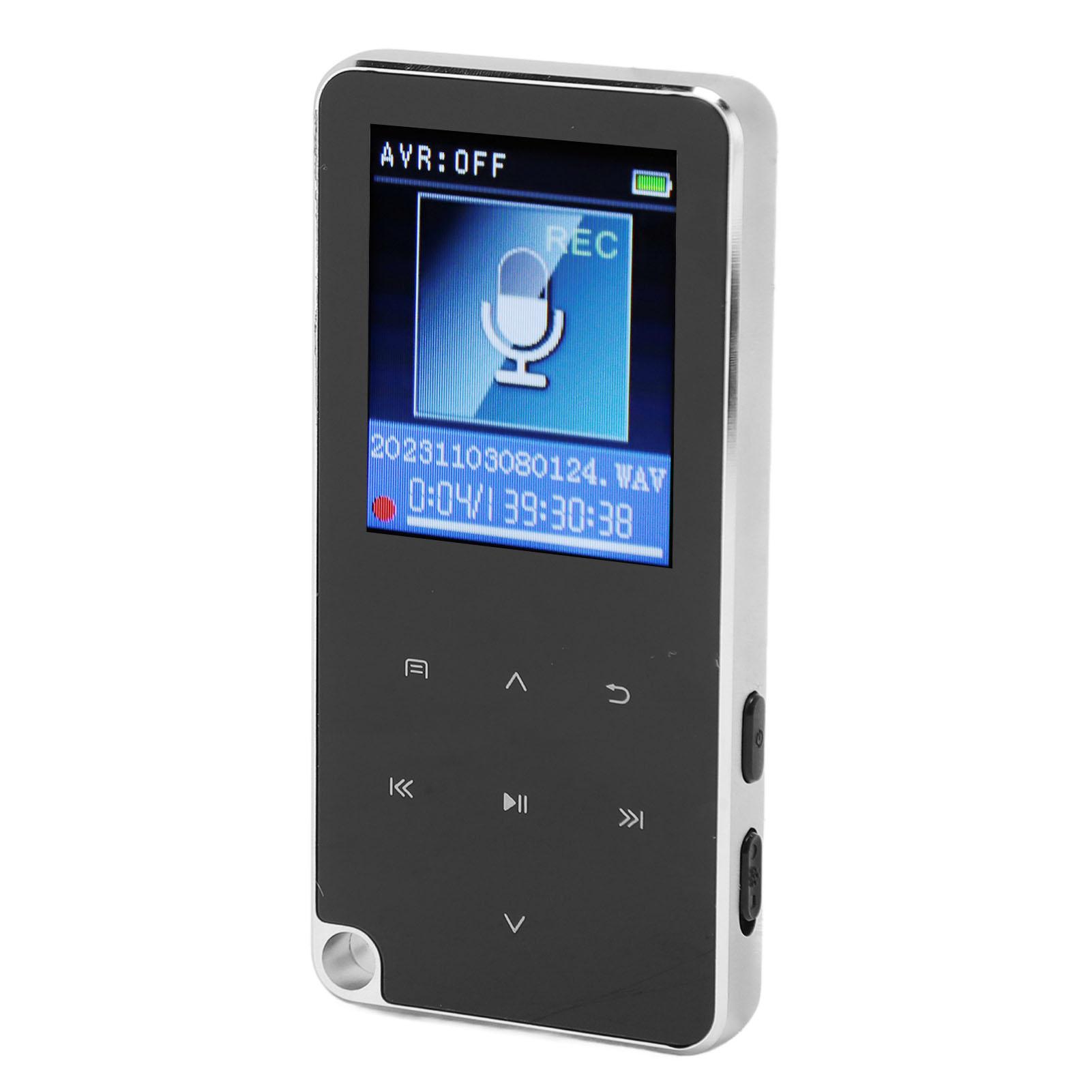 

MP3-плеер Bluetooth 5.2 Встроенный HD-динамик HiFi звук 750 мАч Поддержка карты памяти 128 ГБ 32GB