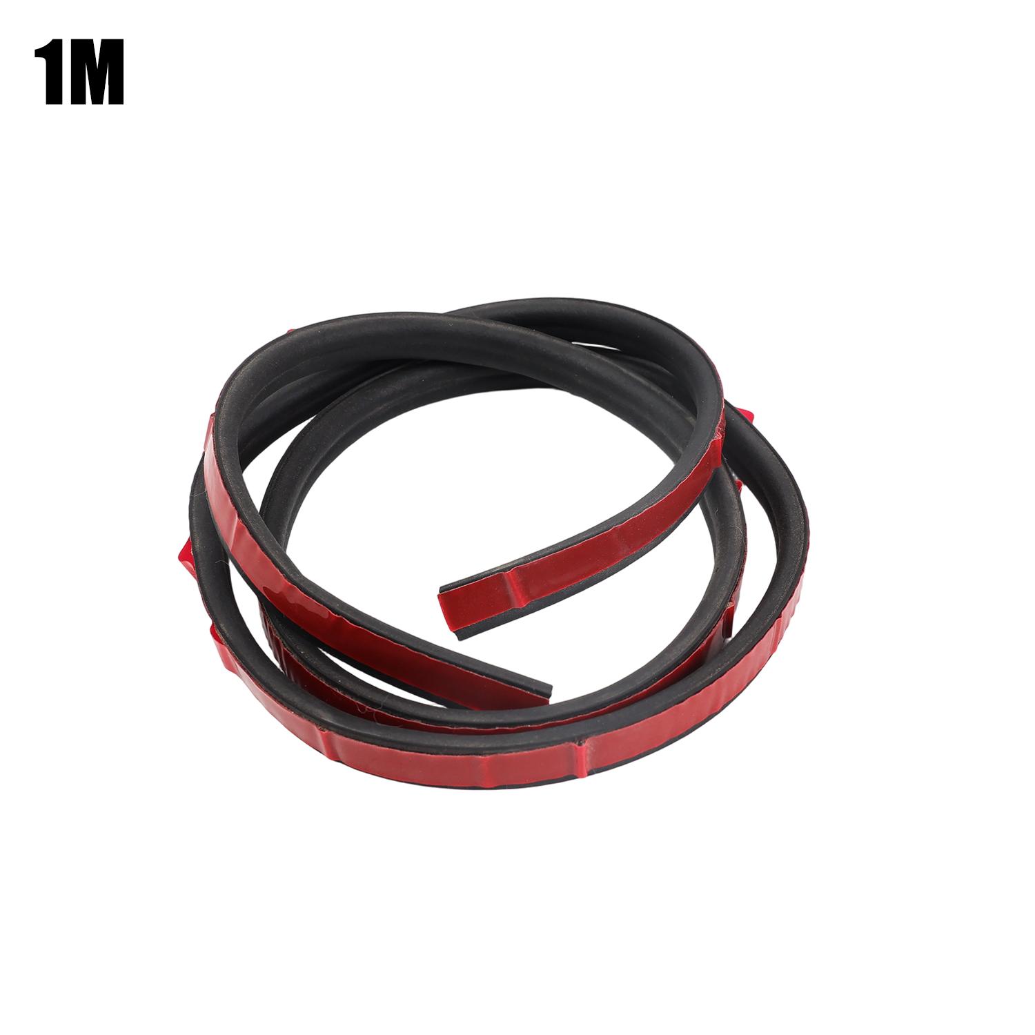 

10 Meters B Type Car Door Seal Strips Noise Insulation Windproof Weatherstrip Rubber Seals Sticker Auto Interior Accessories