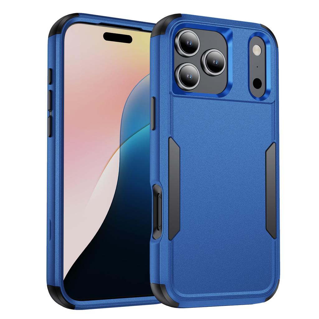 For iPhone 17 Pro Max Case 3 in 1 Shockproof TPU PC Phone Cover