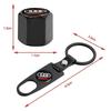 Car Styling Keychain Key Ring with Auto Tire Valve Caps Tyre Dust Cap For q2 A3 8L 8V 8P A4 B5 B6 B7 B8 A5 A6 C5 C6 C7 A7 A8
