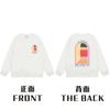 American Trendy Brand Casablanca Crew Neck Sweater Hoodie Men's Couple Ins Autumn and Winter Thickened Long-sleeved Women's T