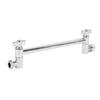 Shower Head Extension Arm Stainless Steel Adjustable Leakage Proof Shower Head Extender Bar for