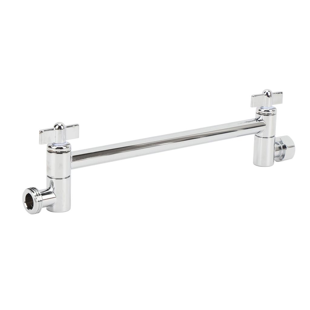 Shower Head Extension Arm Stainless Steel Adjustable Leakage Proof Shower Head Extender Bar for