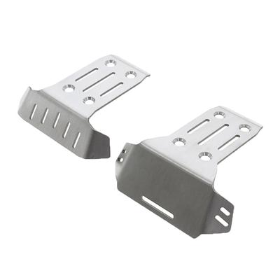 Stainless Steel Front And Rear Chassis Armor Protector Replacement for Traxxas Sledge 1/8 Remote