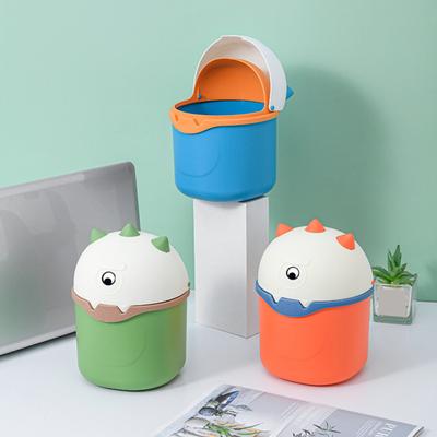 Kosz na śmieci Moda Wielofunkcyjny Trwały Kosz na śmieci Niełatwy do odkształcenia Kosz na śmieci z kreskówek Kosz na śmieci do salonu