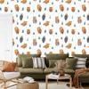 Owls with trees in the background wallpaper for living room and bedroom 50x1000