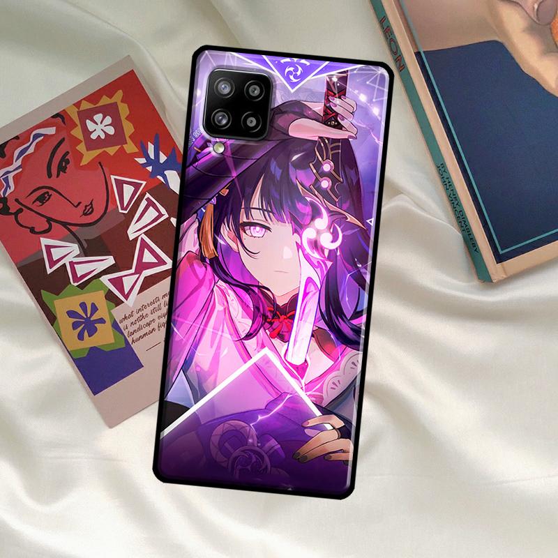 Genshin Impact Raiden Shogun Baal Case For Samsung Galaxy A06 A16 A56 A36 A26 A54 A34 A14 A52 A32 A12 A13 A33 A53 A15 A35 A55