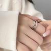 Adjustable Knot Design Open Ring – Versatile, Simple, Neutral for Everyday Wear