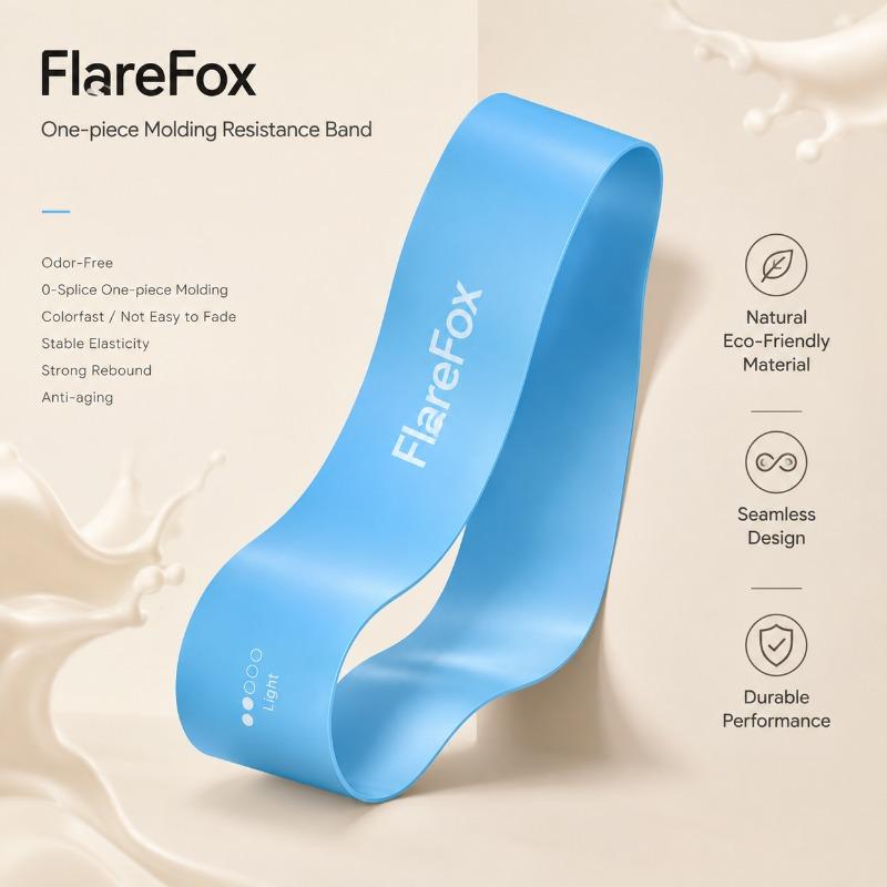 FlareFox Hip Resistance Bands Fitness Set Strength Agility Training Rehabilitation Muscle Exercises Yoga Home Gym Equipment 3