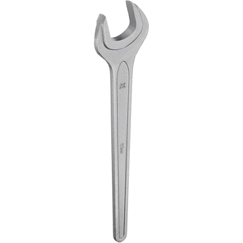 HARFINGTON Single Open Ended Spanner Wrench, 46mm, Thicken CR-V Steel Open End Wrench Tool for for Automotive Repair and Furniture Assembly, Grey