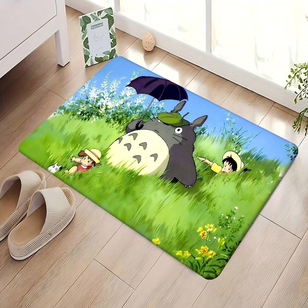 T-Tonari No T-Totoro Room Mats Cheaper Anti-slip Modern Living Room Balcony Printed Welcome Rug