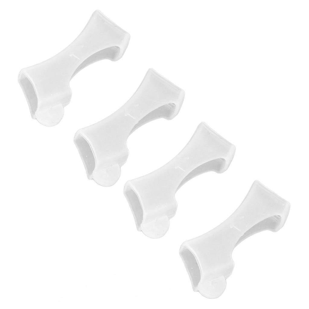 4pcs Hearing Aids Protective Cover Soft Silicone Prevent Scratches Hearing Amplifier Protector for Seniors