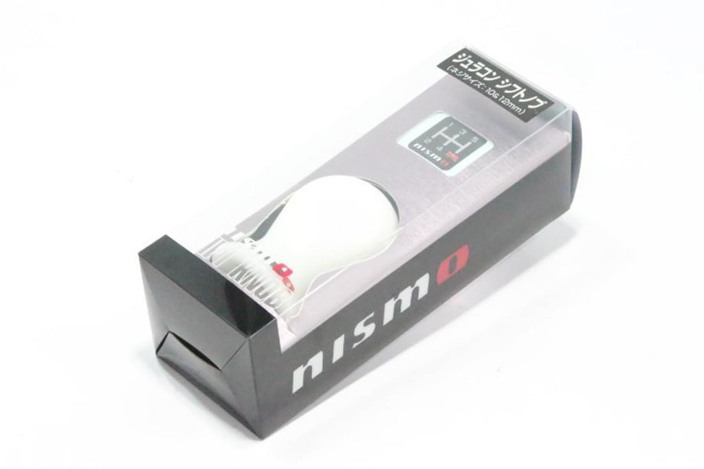 Nismo Shift Knob Common [Duracon White] 10&12mm (For 5/6MT Vehicles) C2865-1EA04
