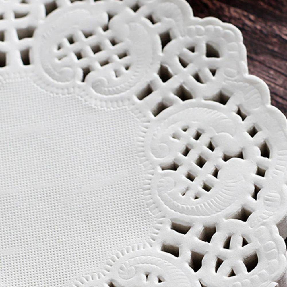 150 PCS Food Grade Wood Pulp Oil Absorbing Paper Disposable Paper Doilies  Home Kitchen Restaurant
