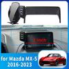 Potrivit pentru Mazda MX-5 2016- ND MX5 Miata Roadster Suport Telefon Montură Bază Ecran Bord Fără Găurire accesorii