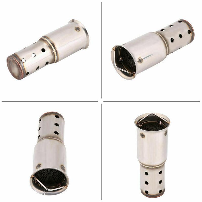 Ac29-2X Universal 51Mm Motorcycle Exhaust Muffler Pipe DB Killer Noise Sound Eliminator