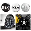 4Pcs 58MM Car Emblem Wheel Center Cover Hub Accessories For KIA Soul Cadenza K5 K9 Proceed Niro Sportage EV3 Carnival Forte K8