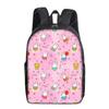 Cartoon Rabbit Miffys Cute Schoolbag School Supplies Anime Printed Backpack Accessories Large Capacity Book Bag Birthday Gifts