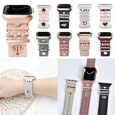 Fashion Diamond Bracelet Strap Accessories Watch Band Ornament Wristbelt Charms Decorative Ring