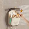 Cutlery Storage Box With Cover Lid On The Wall Storage Box Flatware Kitchen Household Utensil Dust Proof Chopstick Holder