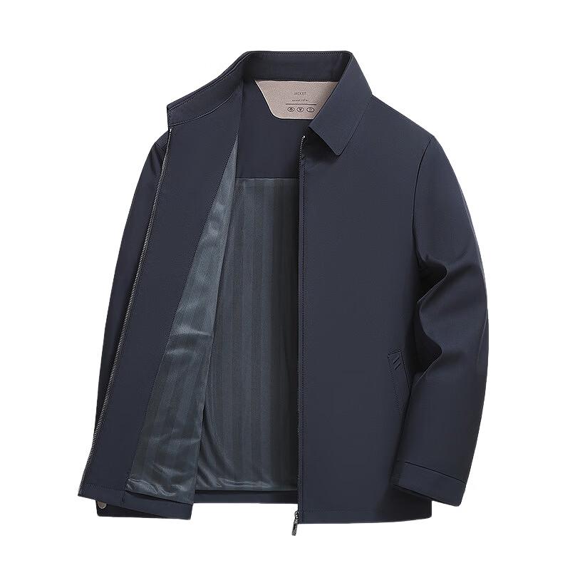 ROMON Men's Autumn Business Casual Lapel Jacket