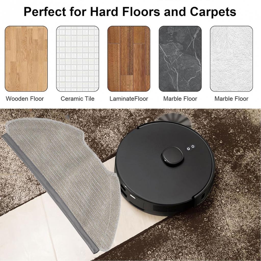 Replacement Mop Cloth Spare Mop Pads Vacuum Cleaner Accessories