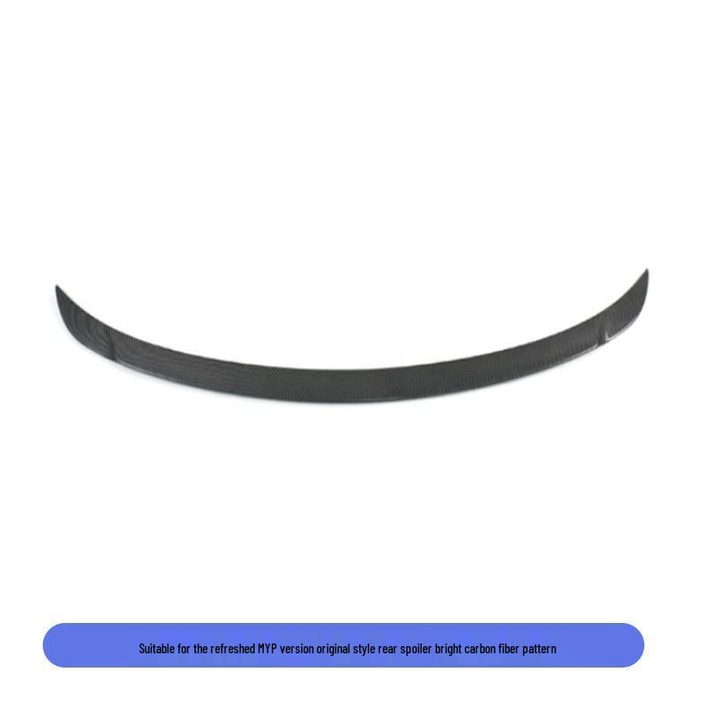Carbon Fiber Rear Spoiler for Tesla Model Y/3 High-Performance P Version Body Kit